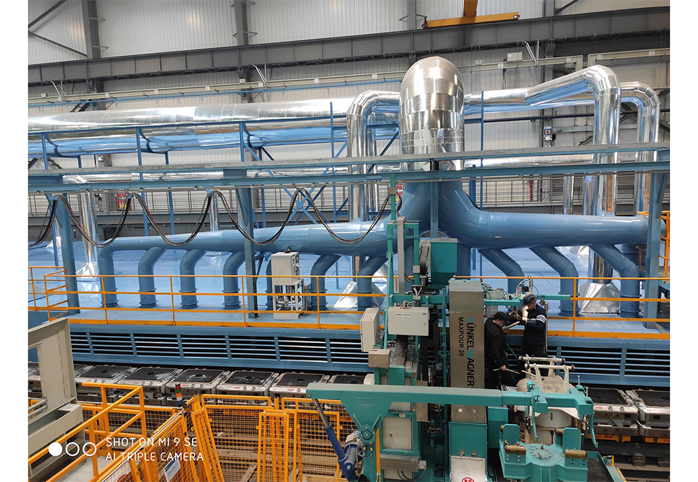 Kw靜壓線澆注段、冷...